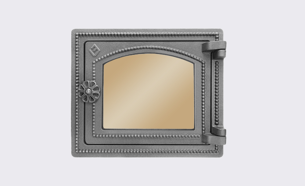 Огнеупорное стекло Робакс для дверки Везувий ДТ-3С 170х193 мм